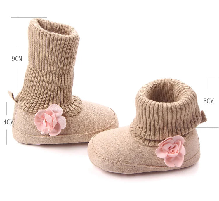 Baby Ankle Sock Boots – Winter Indoor Soft Shoes for Boys & Girls