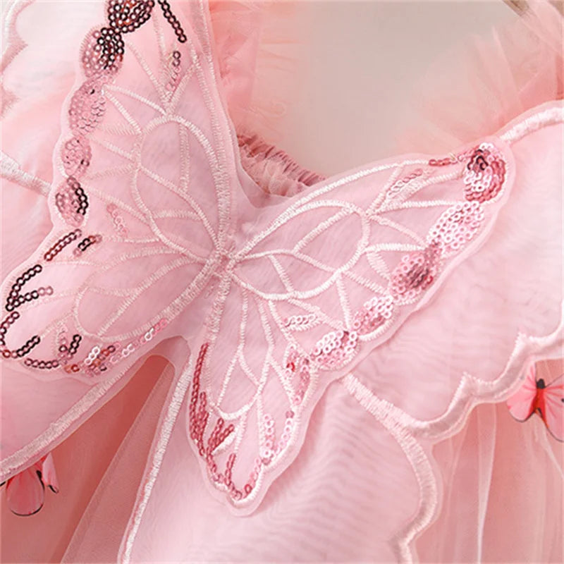 Princess Party Birthday Dress 0-3 Y