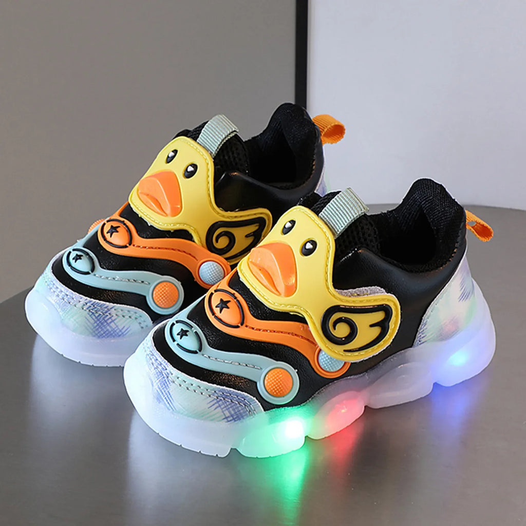 Kids’ LED Sneakers – Breathable, Light-Up Shoes