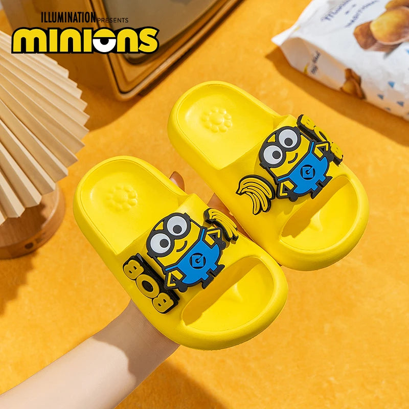 Cute Minions Kids EVA Slippers – Non-slip Indoor & Outdoor Sandals