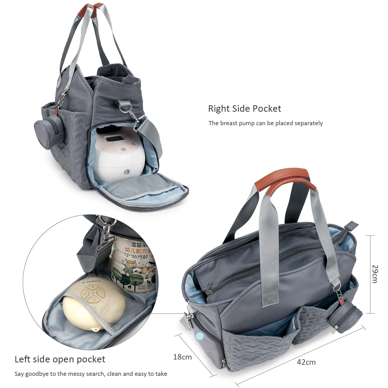 Mom & Dad Travel Bag – Diaper & Pump Tote