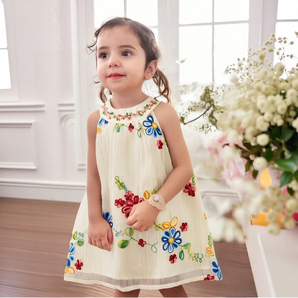 Baby Girl Summer Floral Dress