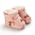 Baby Winter Snow Boots – Soft Sole Cotton First-Step Toddler Shoes