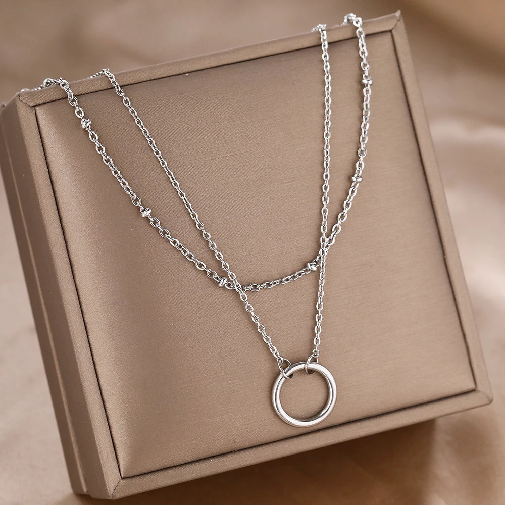 Stainless Steel Necklaces Trending Products Circle