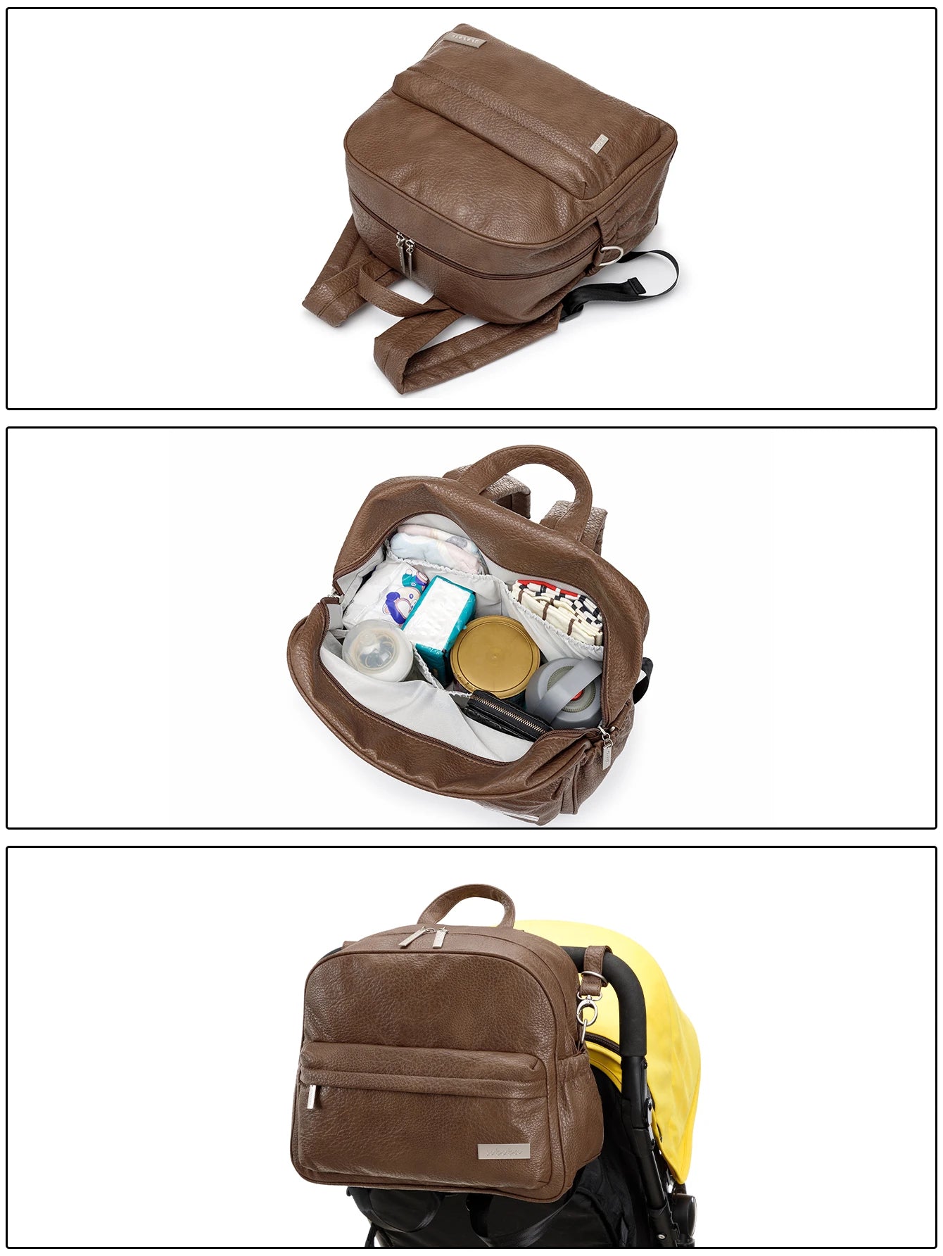 Waterproof Diaper Backpack for Newborns – Lightweight & Portable Mommy Bag