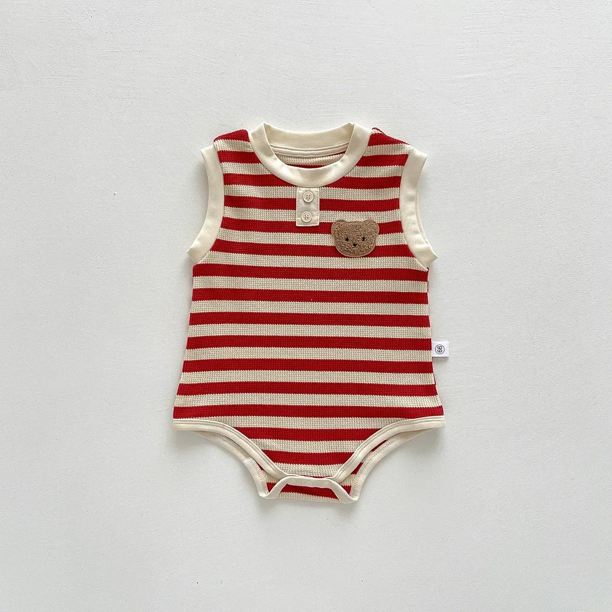 Infant Summer Knit One-Piece, Newborn Baby Clothes
