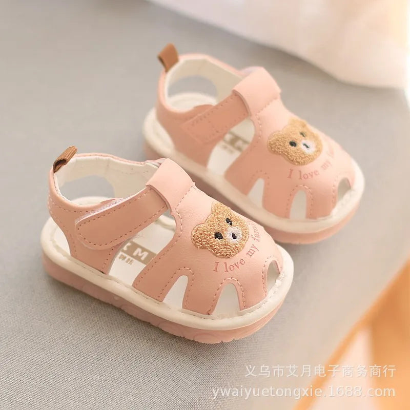 Baby Toddler Cartoon Sandals (0–2 Years)