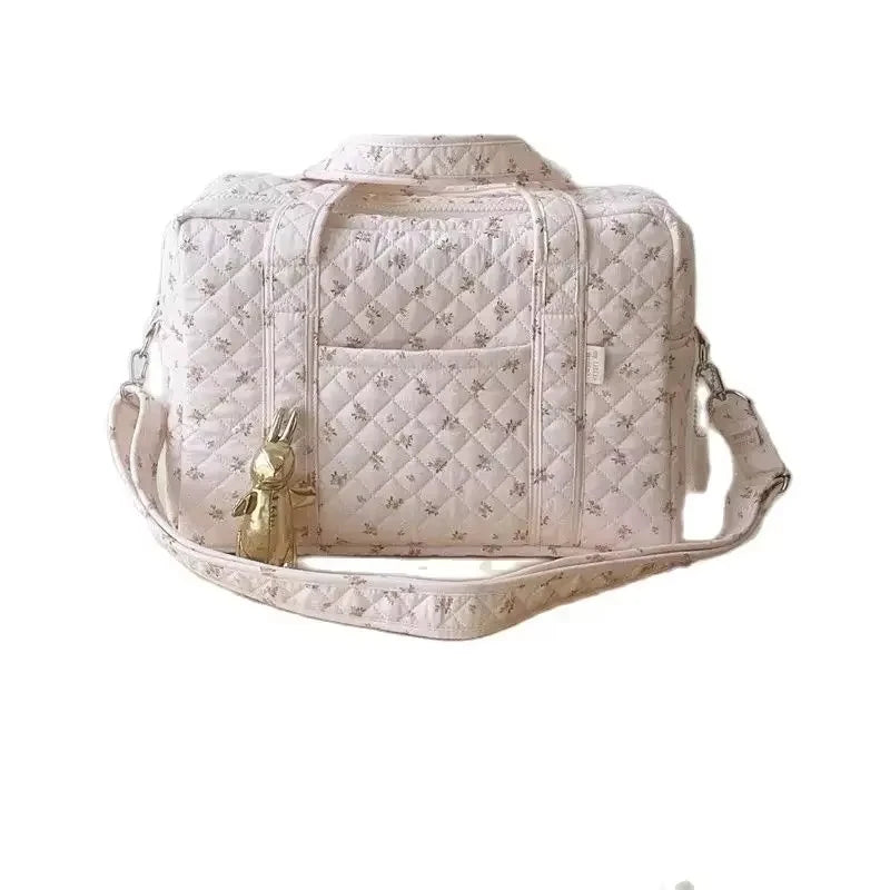 New Embroidered Mom Bag – Large Capacity, Lightweight, Multi-Functional Handbag