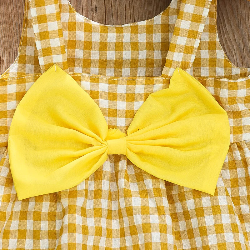 Baby Girl Summer 2-Piece Dress Set