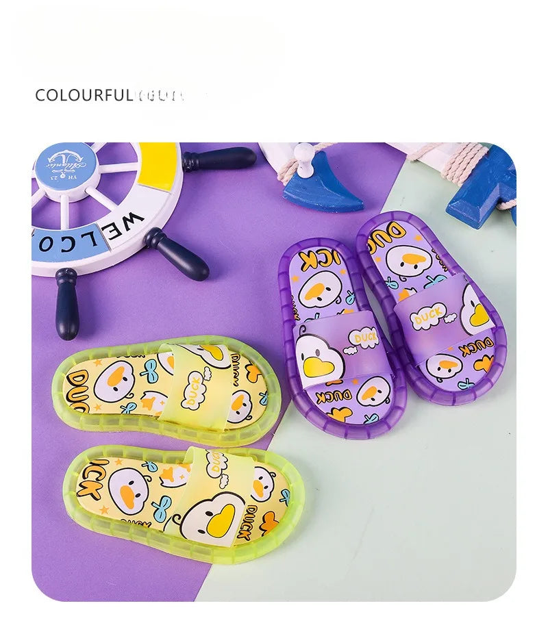 Kids’ Luminous Slippers – Sparkling Light-Up Shoes