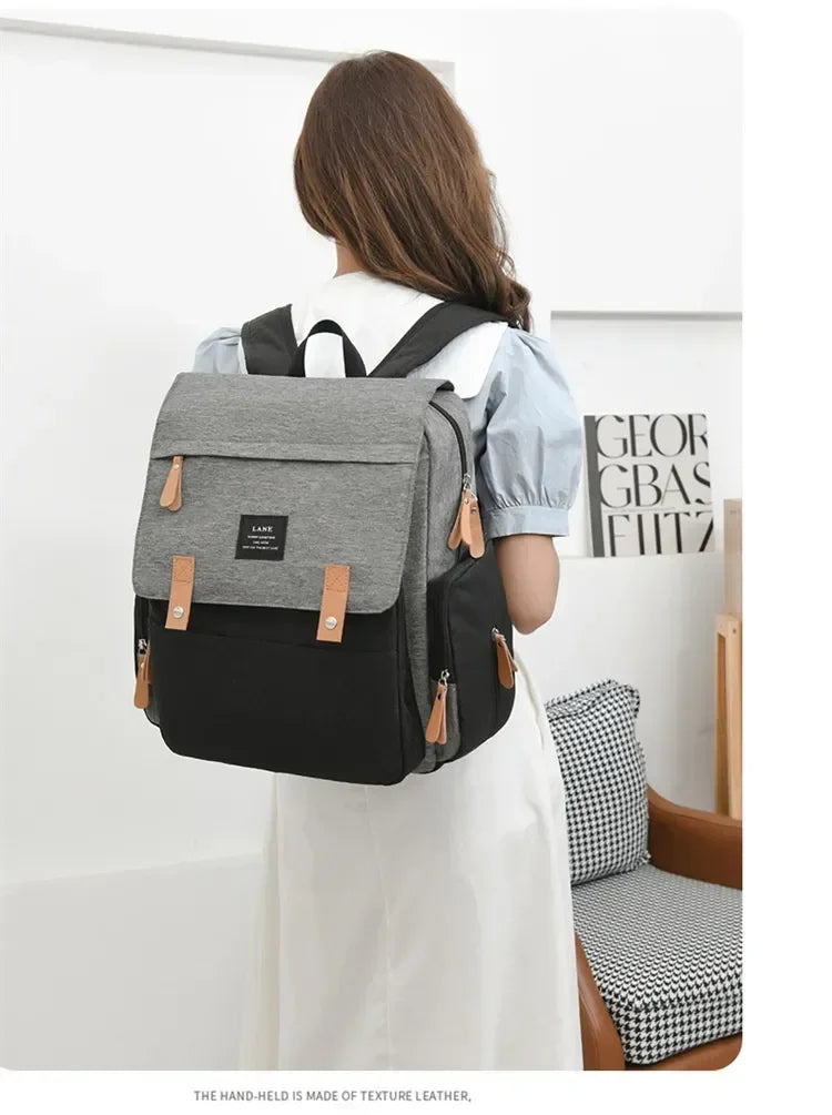Travel Backpack for Moms – Large Capacity Waterproof Diaper & Baby Stroller Bag