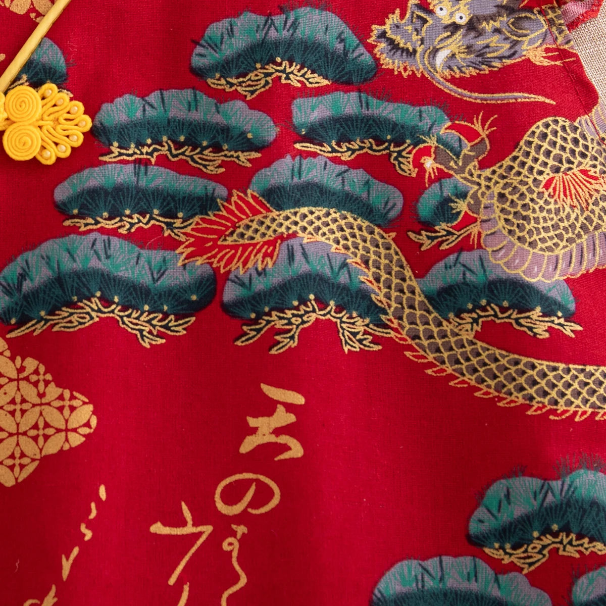 Baby Girl Red Qipao Dress (0–2Y)