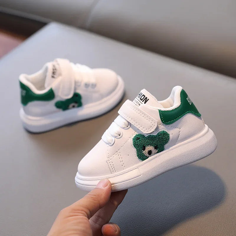 Baby Panda Sneakers – Toddlers’ Autumn Sports & Casual Shoes (1–6 Years)