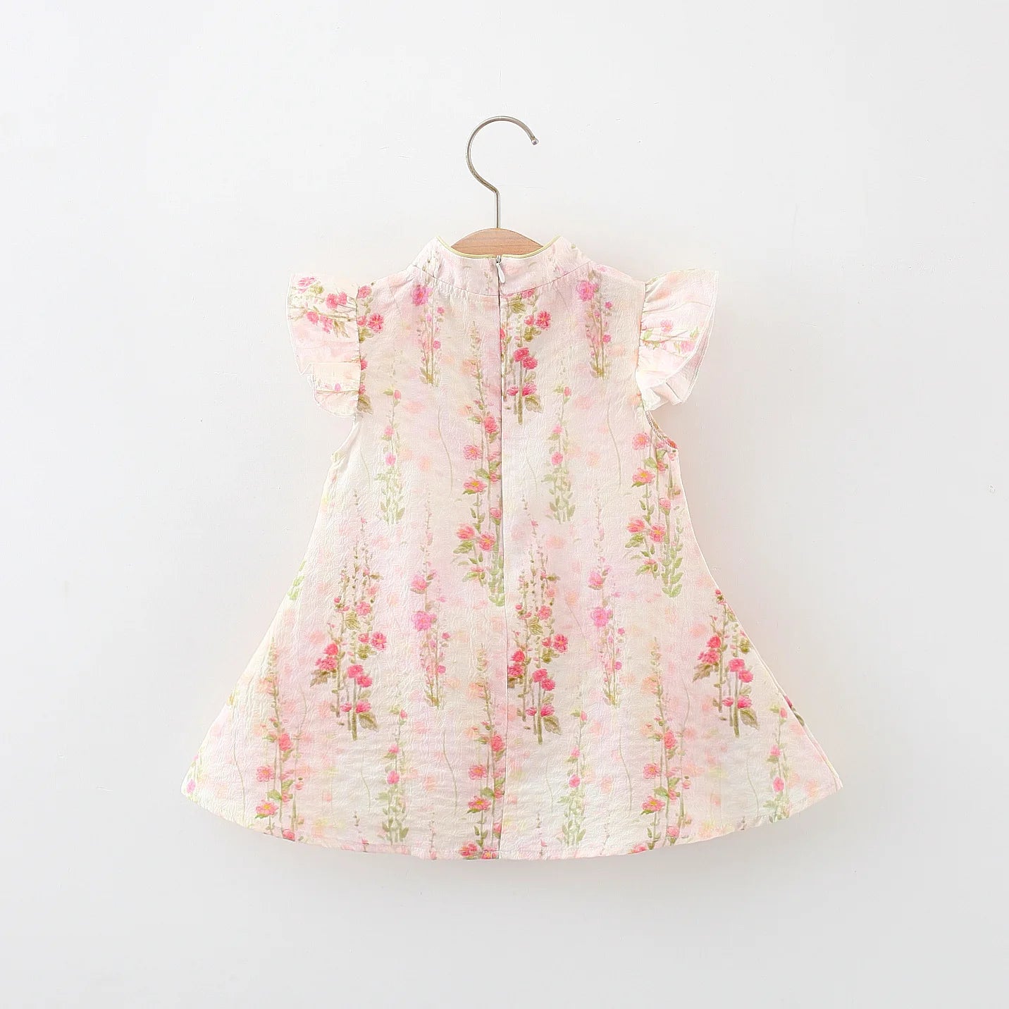 Cute Baby Girl Chinese Style Dress – Summer (0–2Y)