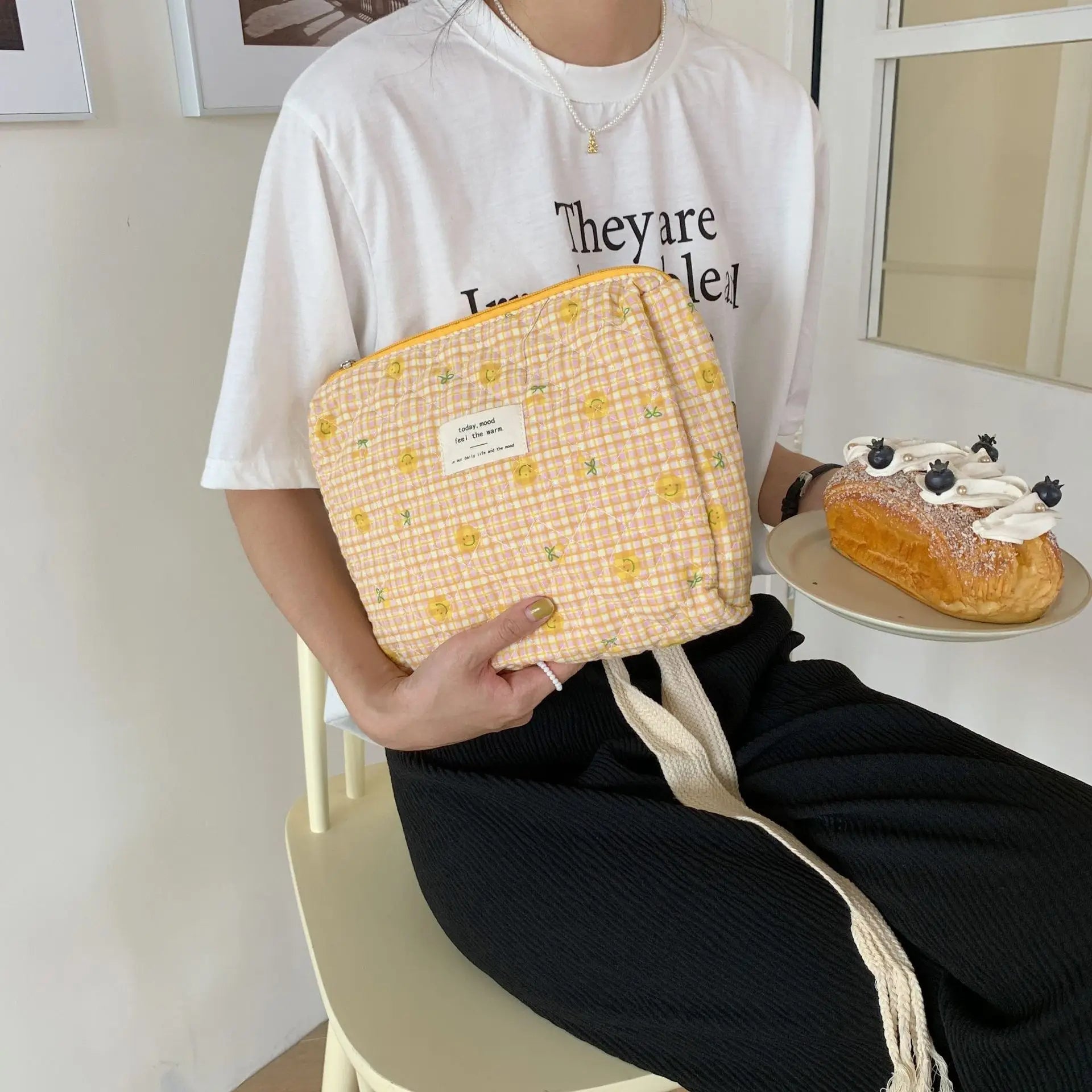 Baby Diaper Bag – Cartoon Print, Multi-Functional Storage & Travel Handbag for Outdoor Use