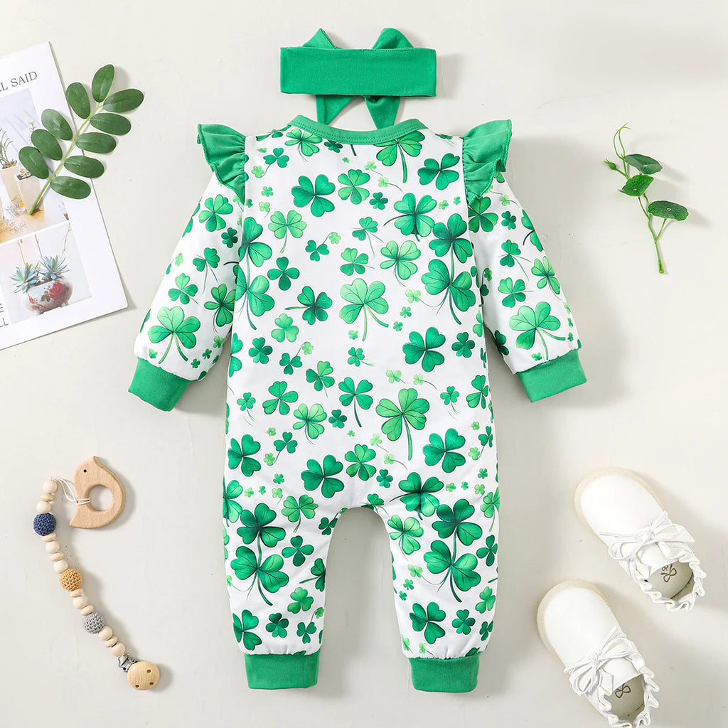 Baby Boys Bear Romper – Long Sleeve (0–12M)