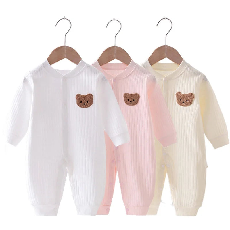 Newborn Baby One-Piece, Bear Design