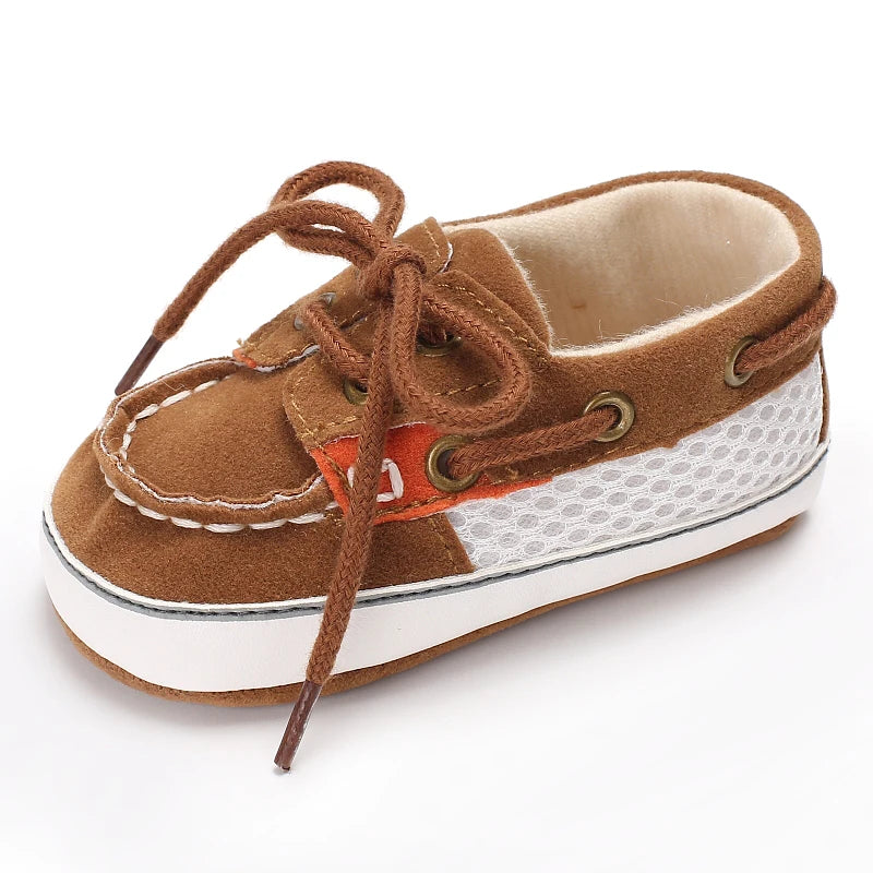 Baby Canvas Shoes – Soft Sole Casual Walking Sneakers