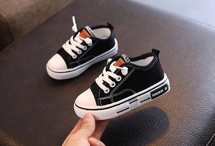Kids’ Canvas Shoes – Breathable Casual Sneakers
