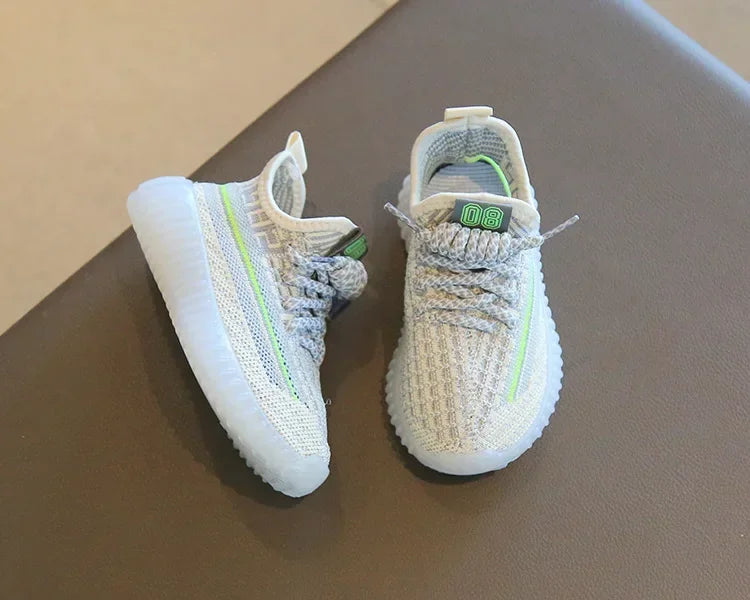 Kids Summer Sneakers – Breathable Lightweight Non-slip Casual Shoes (Size 21-32)