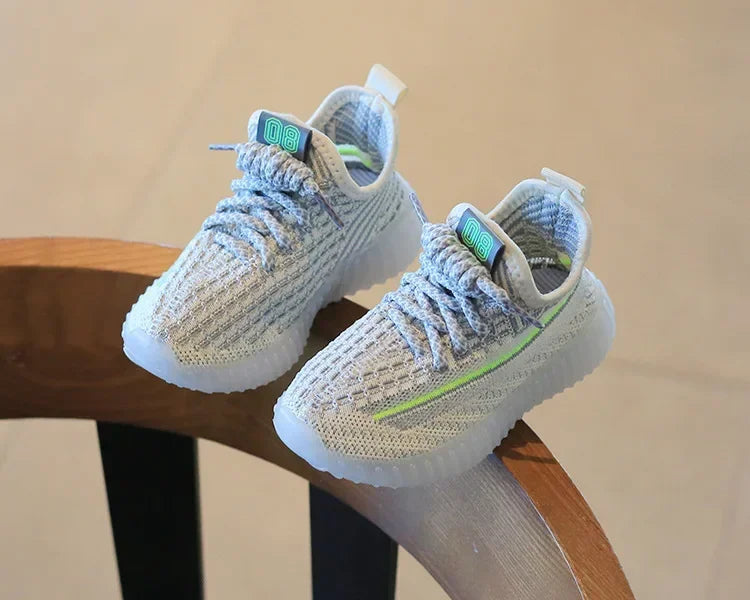 Kids Summer Sneakers – Breathable Lightweight Non-slip Casual Shoes (Size 21-32)