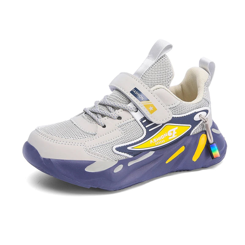 Kids Mesh Sneakers – Breathable Non-Slip Running & Casual Shoes