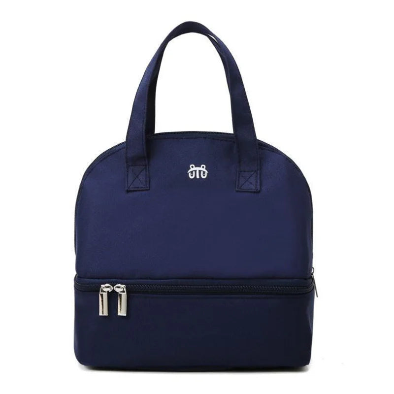 Fashion Mommy Bag – Insulated, Large Capacity, Portable for Travel & Picnic