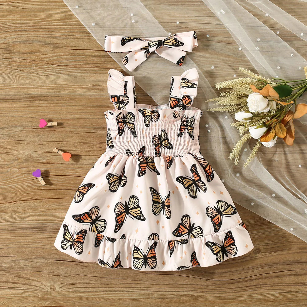 Baby Girl Butterfly Dress