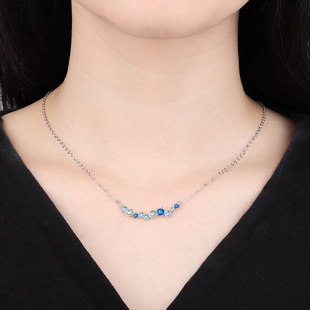 Orstarry 925 Sterling Silver Blue