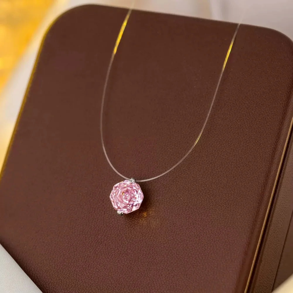 925 Sterling Silver Light Luxury Pink