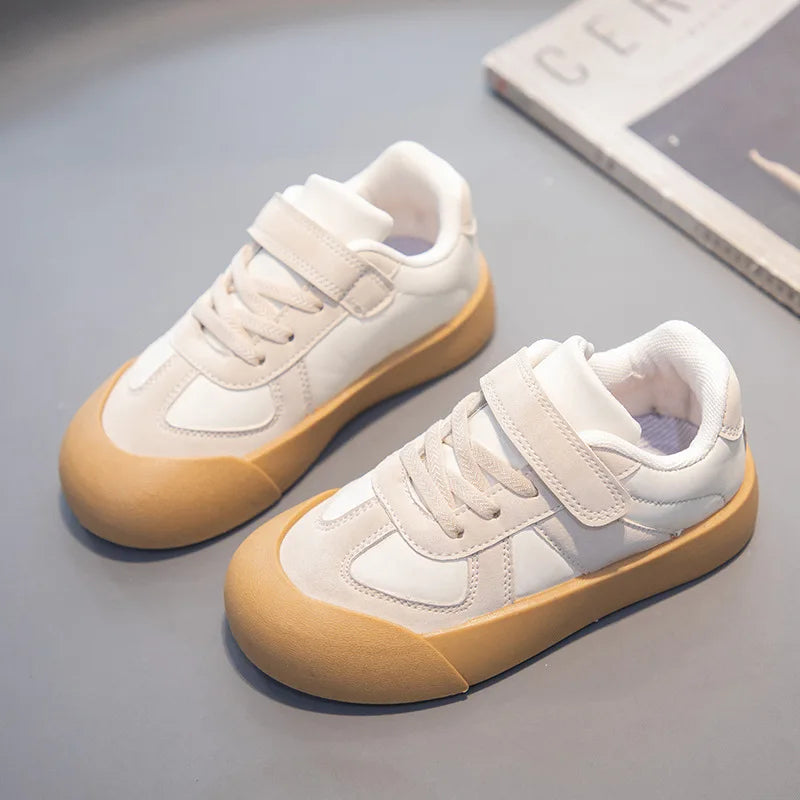 Kids’ Fashion Sneakers – Velcro Casual Sports Shoes