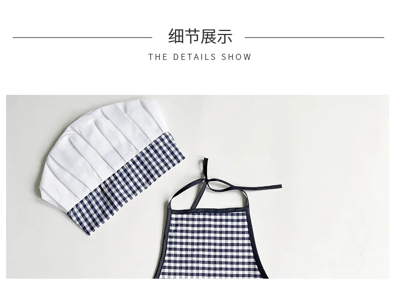 2pcs/set Chef Baby Cook Costume