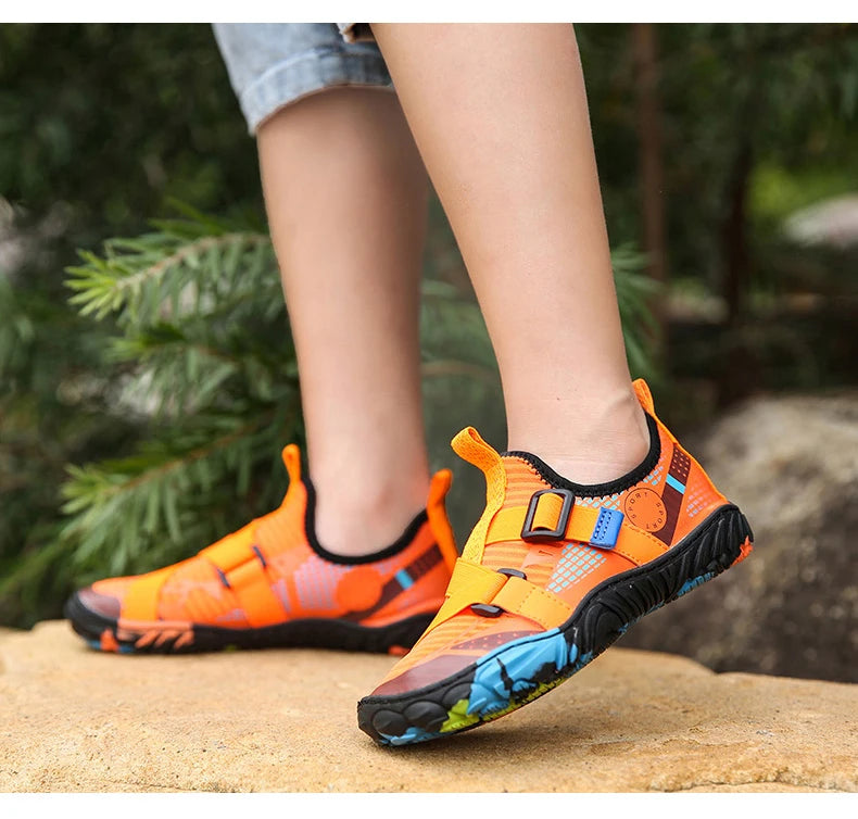 Kids’ Fashion Sneakers – Breathable, Non-Slip Casual Shoes