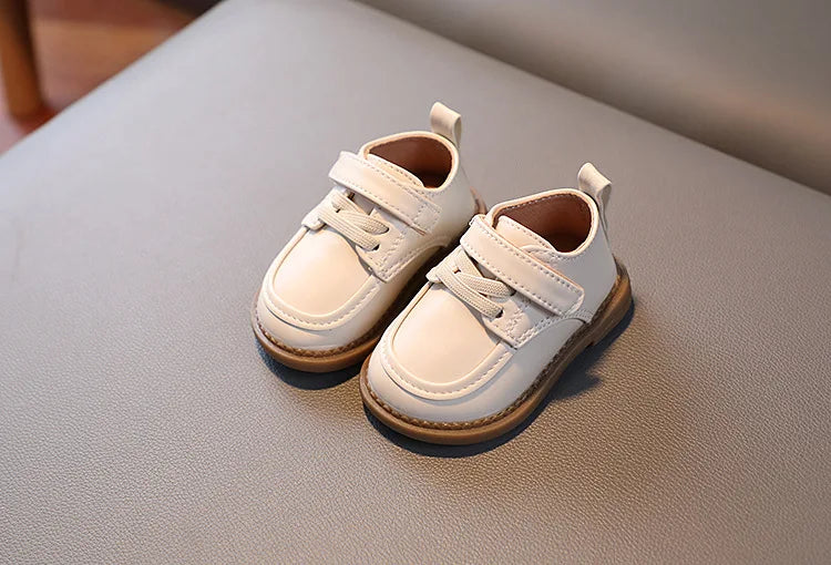 Baby Boys’ Spring/Autumn Oxfords – Soft PU Leather First-Step Shoes