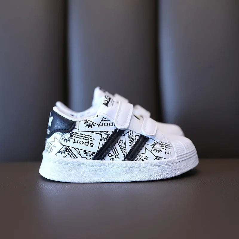 Kids’ Anti-Slip Sneakers – Soft Rubber Casual Shoes (21–30)