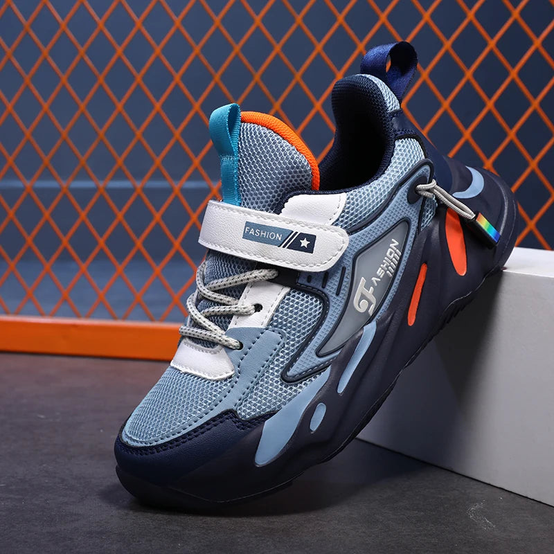 Kids Breathable Casual Sneakers – Outdoor Running & Tennis Shoes
