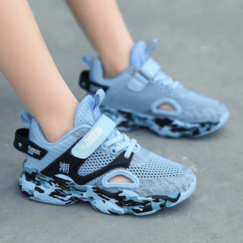 Boys’ Summer Casual Running Shoes – Fashion & Breathable