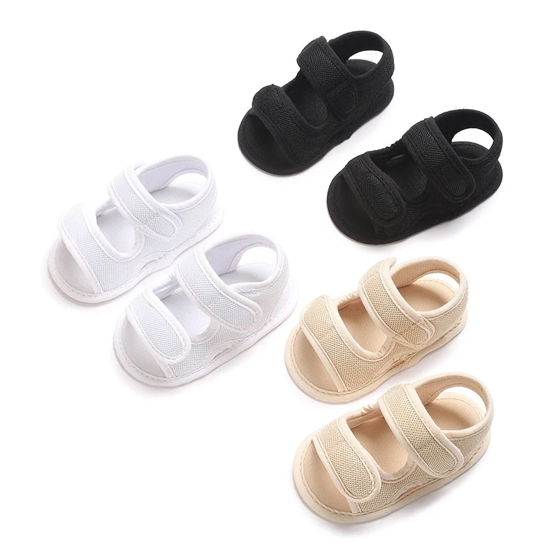 0-1 Year  Baby Boy and Baby Girl Casual Mesh Breathable Soft Soled Sandals