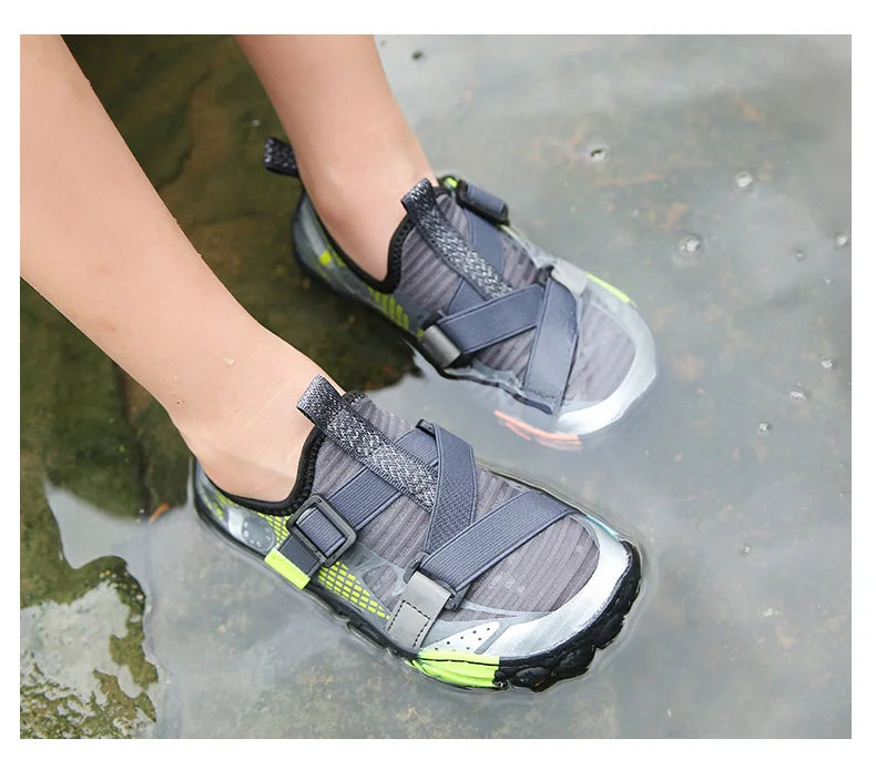 Kids’ Fashion Sneakers – Breathable, Non-Slip Casual Shoes
