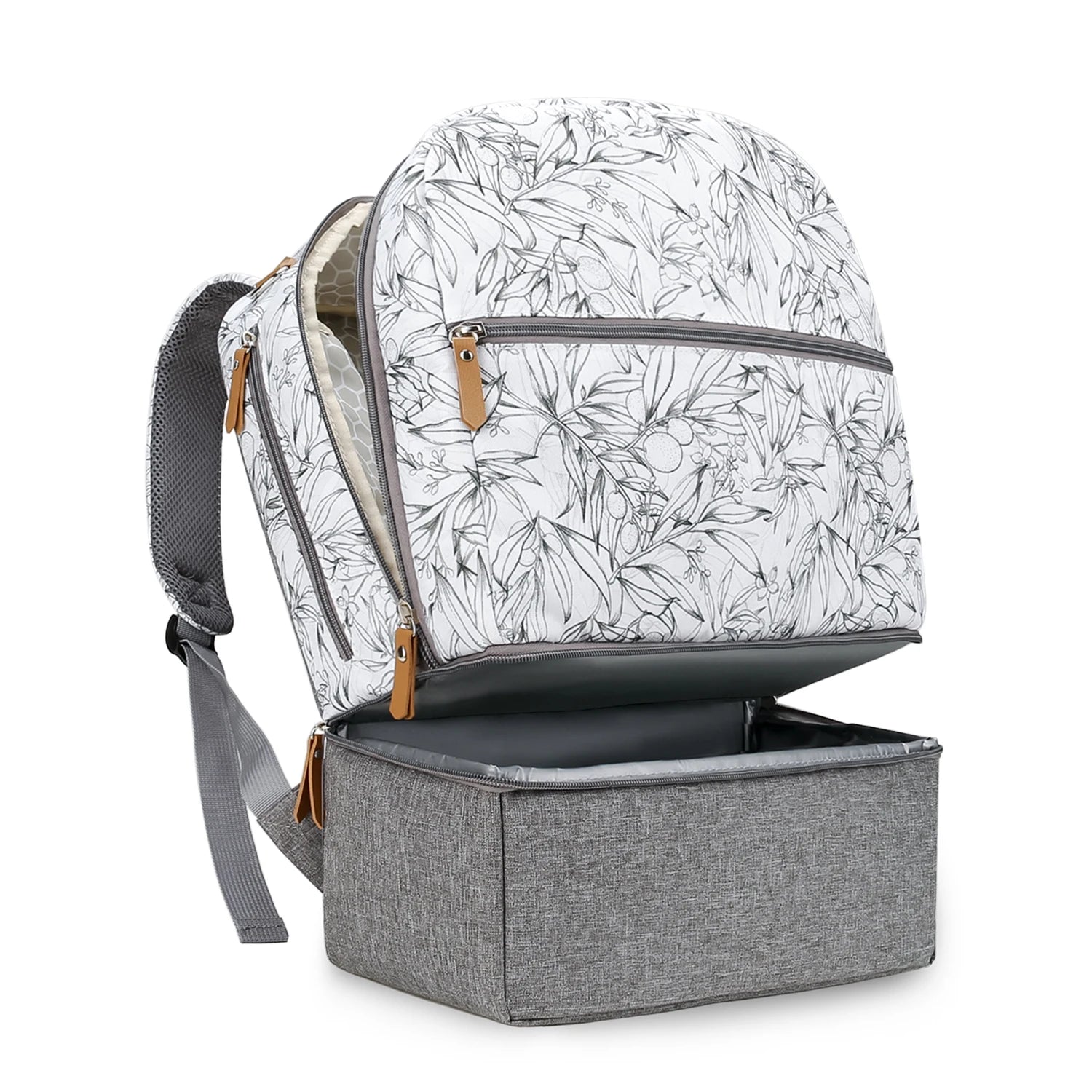 Medium Size Breast Pump Bag – Double Layer Cooler Bag for Outdoor & Working Moms