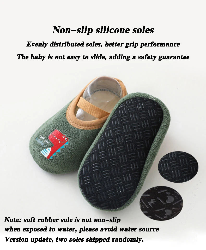 Baby Non-Slip Socks – Warm Indoor Floor Shoes for Toddlers