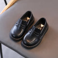 Kids’ Leather Loafers – Slip-On School & Party Shoes (21–36)