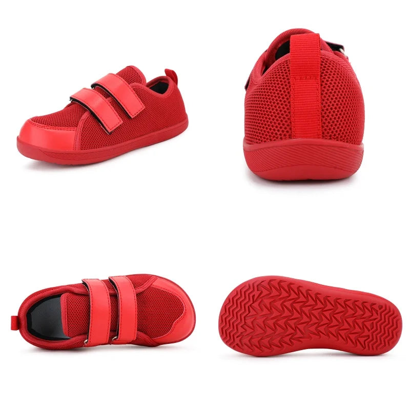 Kids’ Minimalist Barefoot Sneakers – Wide Toe, Zero Drop