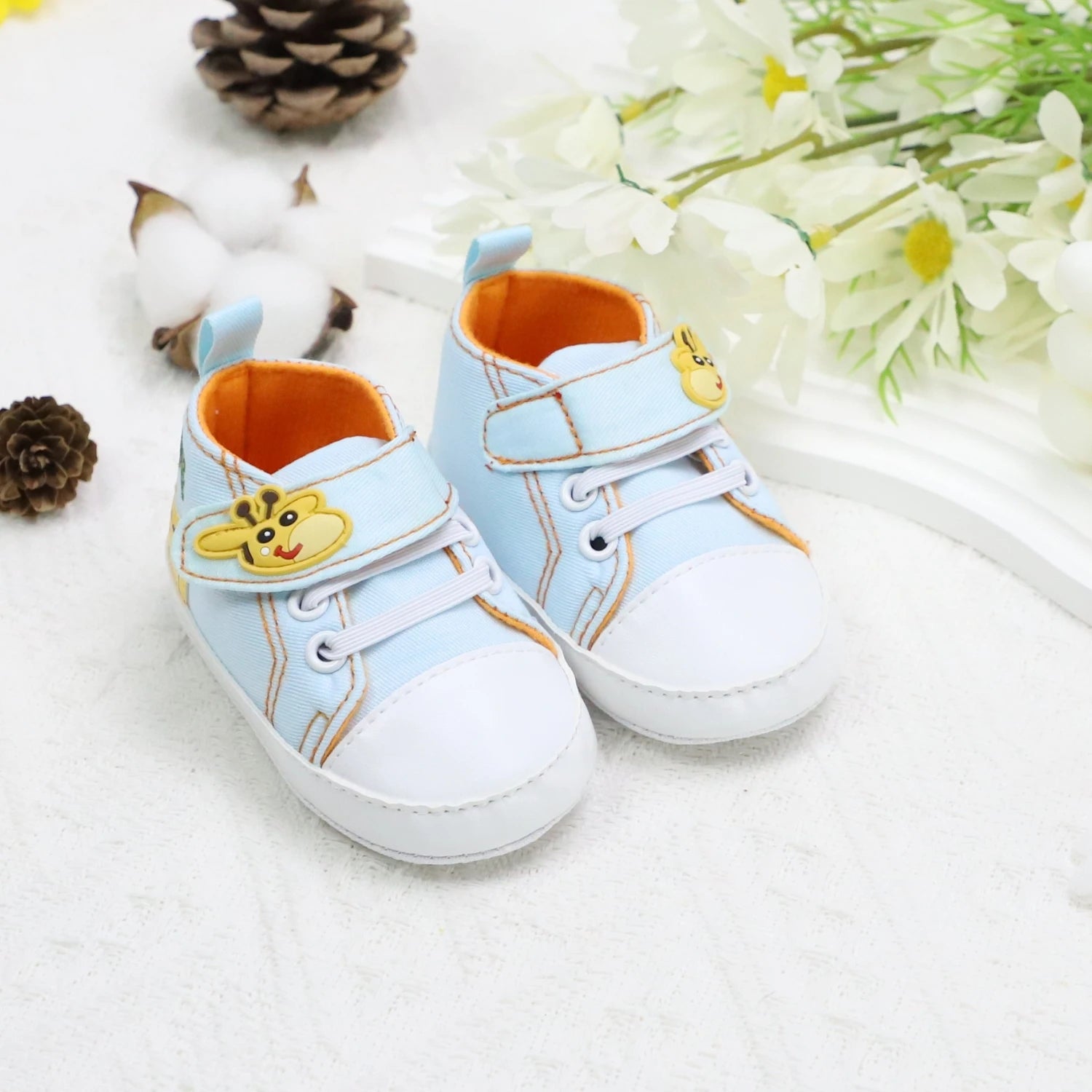 Cute Cartoon Comfortable Sneakers For Baby Boys
