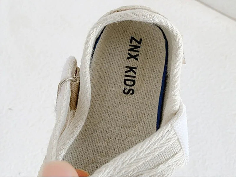 Kids’ Canvas Shoes – Soft, Breathable, Anti-Slip Sneakers