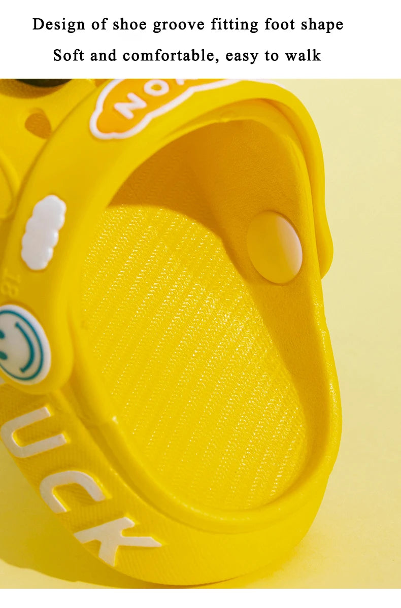 Baby Summer Sandals – Cartoon Garden & Beach Shoes for Boys & Girls