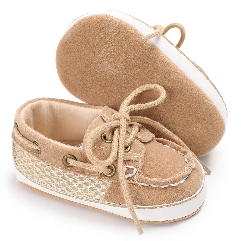Baby Canvas Shoes – Soft Sole Casual Walking Sneakers