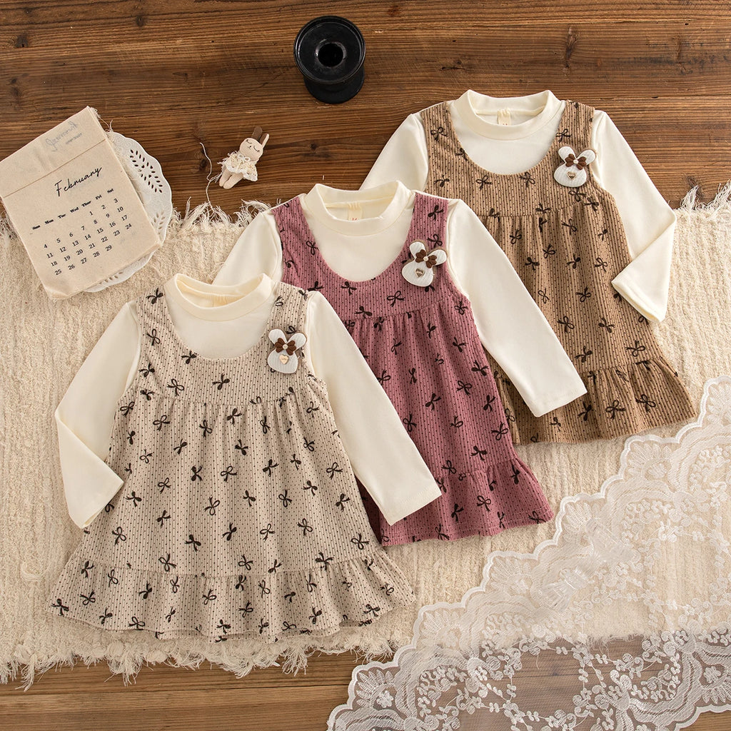 Girl Dress 2 Piece /9 Months -3 Years Old