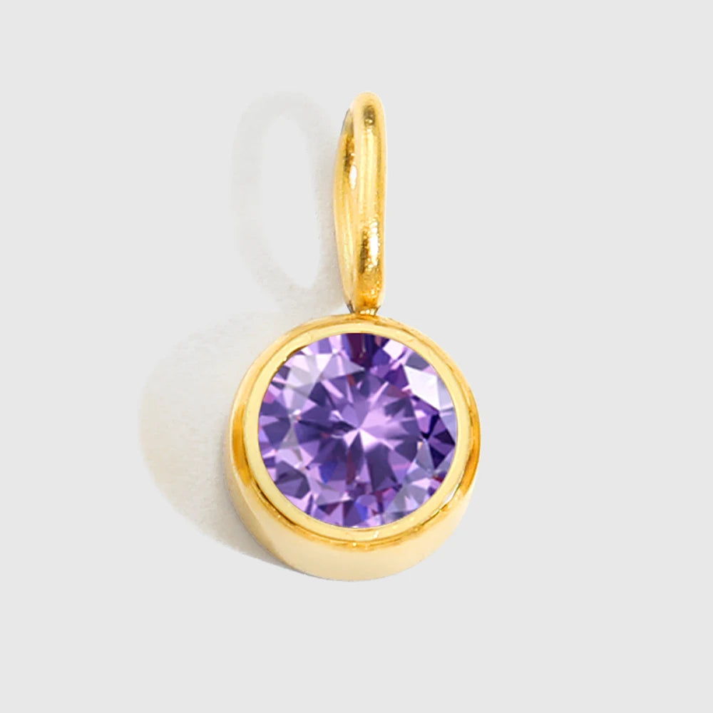 Emanco Birthstone Pendant 12 Color Month