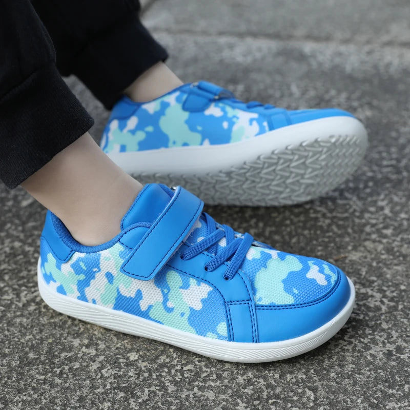 Kids’ Barefoot Sneakers – Wide Toe Minimalist Shoes